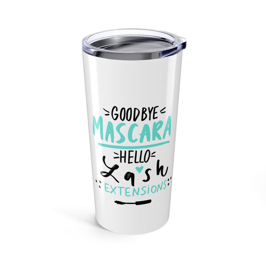 Spa Teal Luxe Goodbye Mascara Tumbler | 20oz Stainless Steel | Hippsey Creations