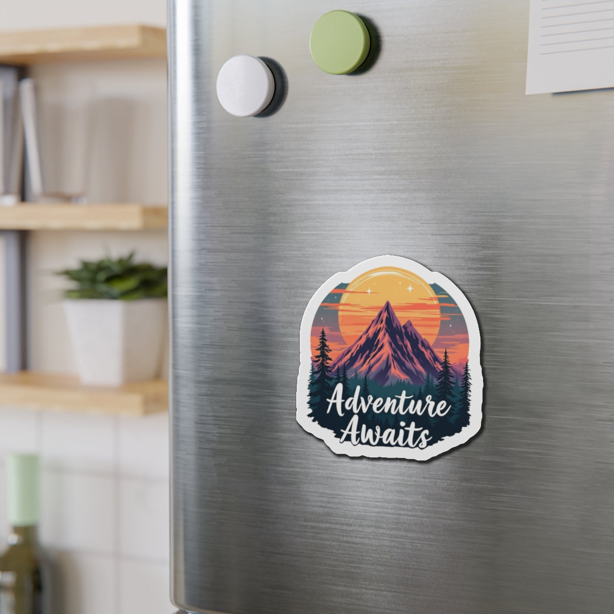 Wanderlust Calls Magnet | Die-Cut Decal | Hippsey Creations