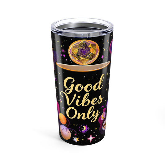Glam Vibes Tumbler | 20oz Sparkle Energy | Hippsey Creations