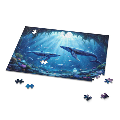 Wise Whales Puzzle | 120-500 Pieces | Hippsey Creations