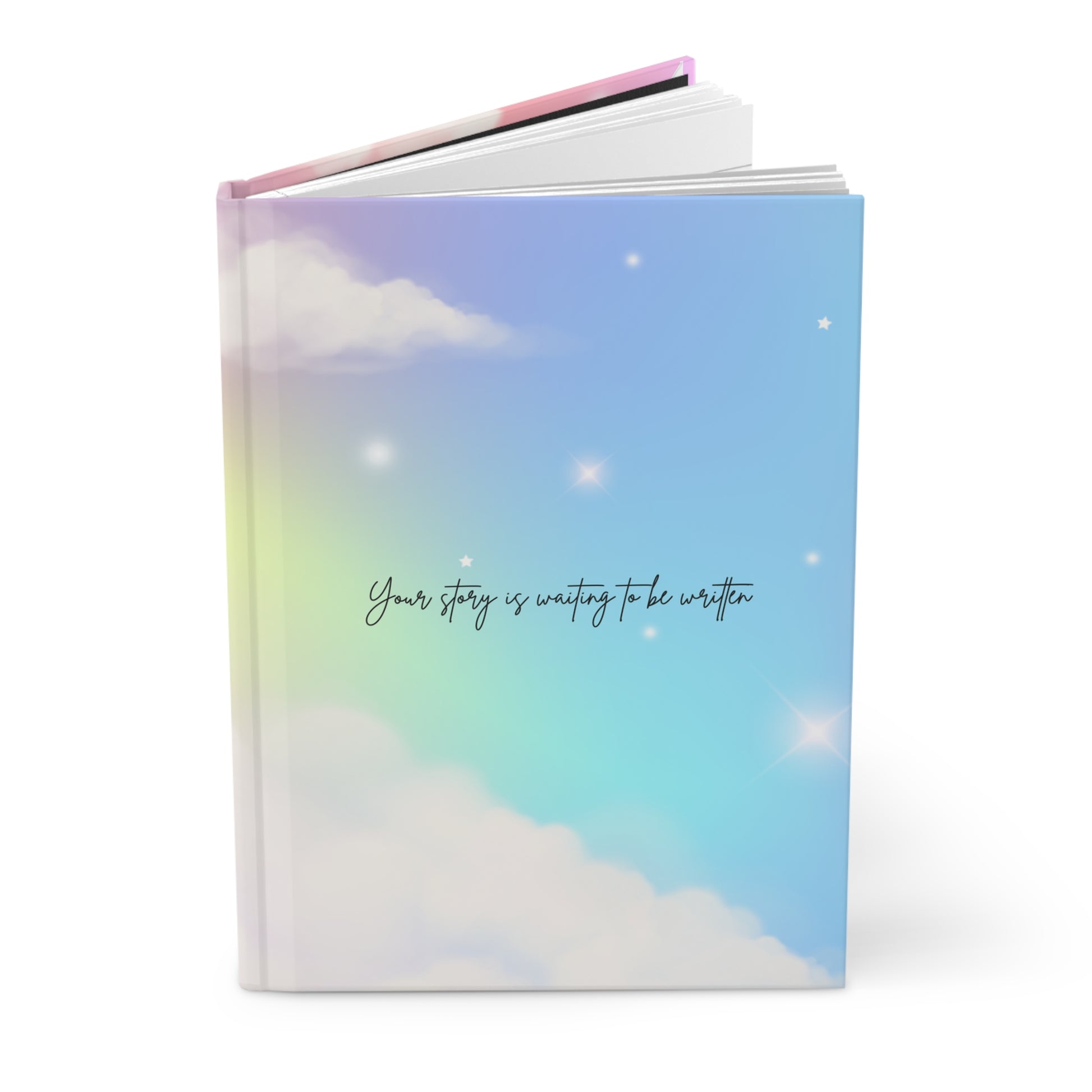 Your story is waiting. Hardcover Journal - Hippsey Creations