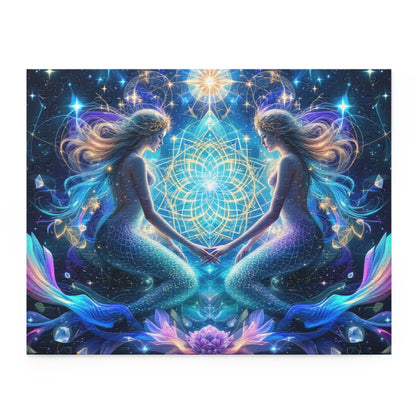 Mermaid Magic Puzzle | 120-500 Pieces | Hippsey Creations