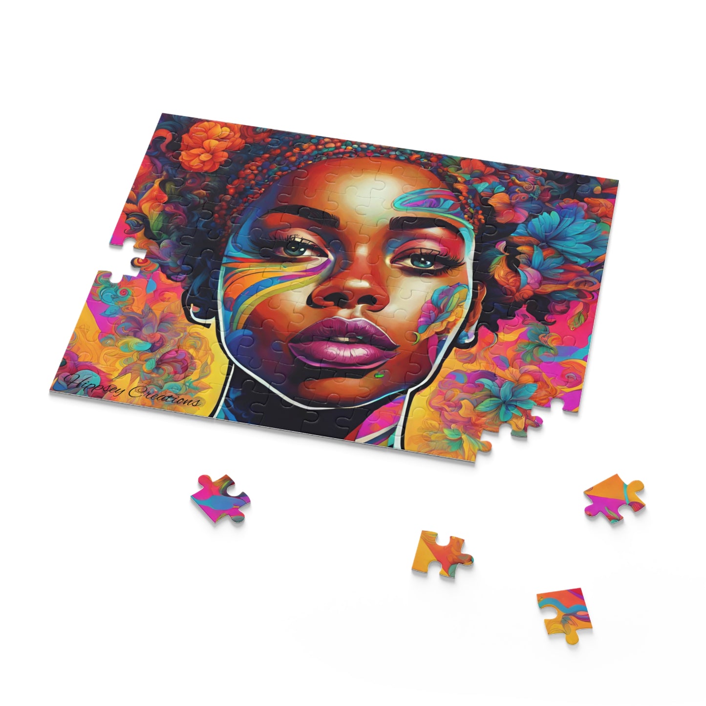 Euphoric Hues Puzzle (120, 252, 500-Piece) - Hippsey Creations