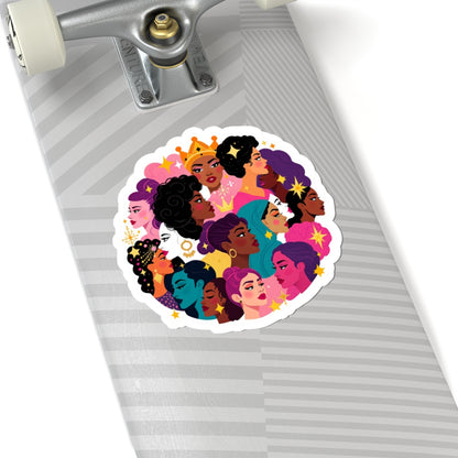 Queens Unite Sticker | Kiss-Cut Design | Hippsey Creations