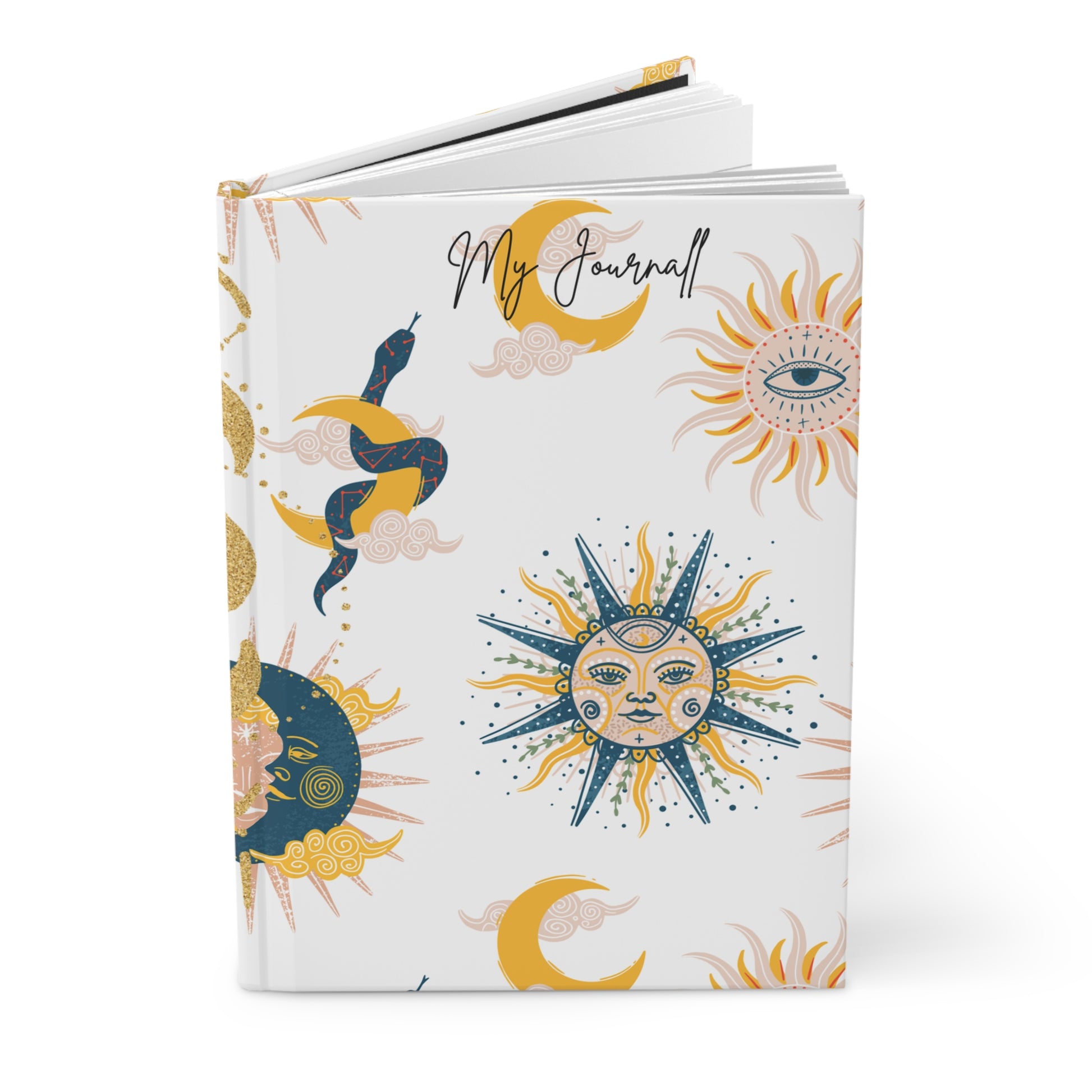 Sunshine Serenades Hardcover Journal - Hippsey Creations