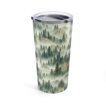 Mountain Mist Tumbler | 20oz Stainless Steel | Hippsey Creations