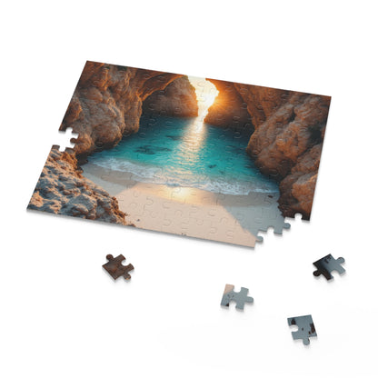 Coastal Sunset Puzzle | 120-500 Pieces | Hippsey Creations