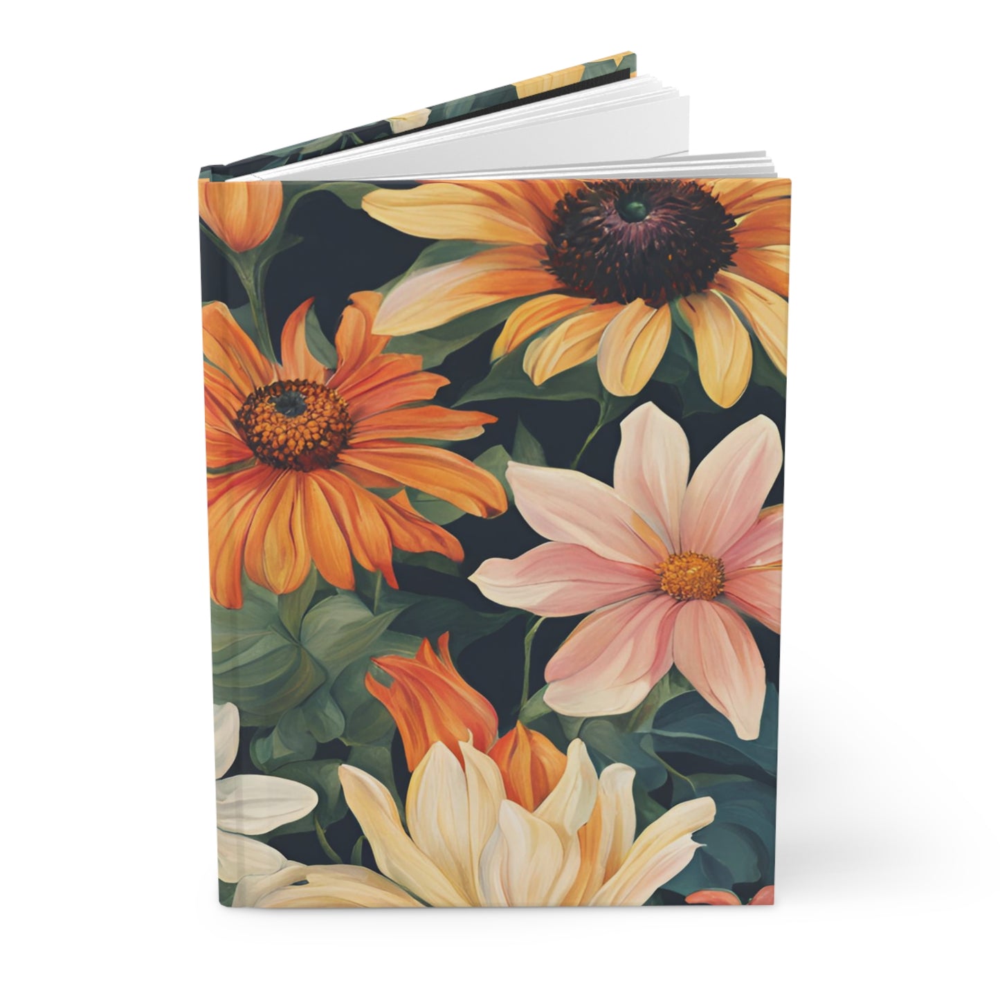 Summer Garden Hardcover Journal | 5x8 150 Pages | Hippsey Creations