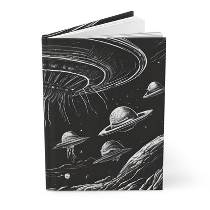 Space Syndicate Diary Hardcover Journal | 5x8 150 Pages | Hippsey Creations