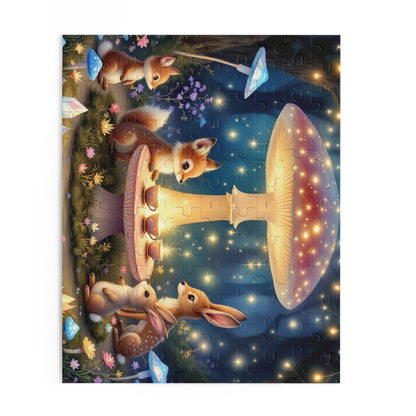 Enchanting Forest Creatures Puzzle | 120-500 Pieces | Hippsey Creations