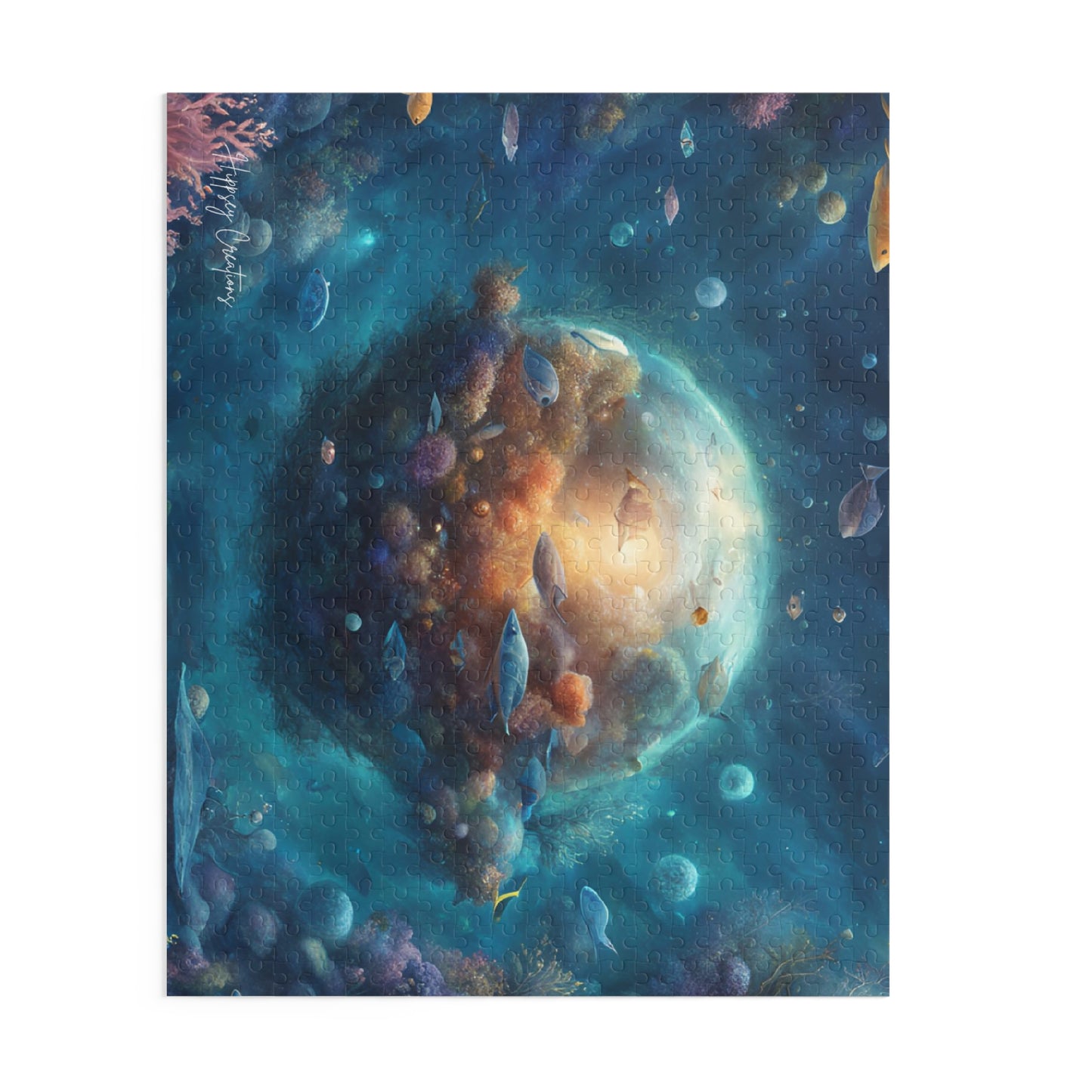 Marine Mysteries Puzzle | 120-500 Pieces | Hippsey Creations