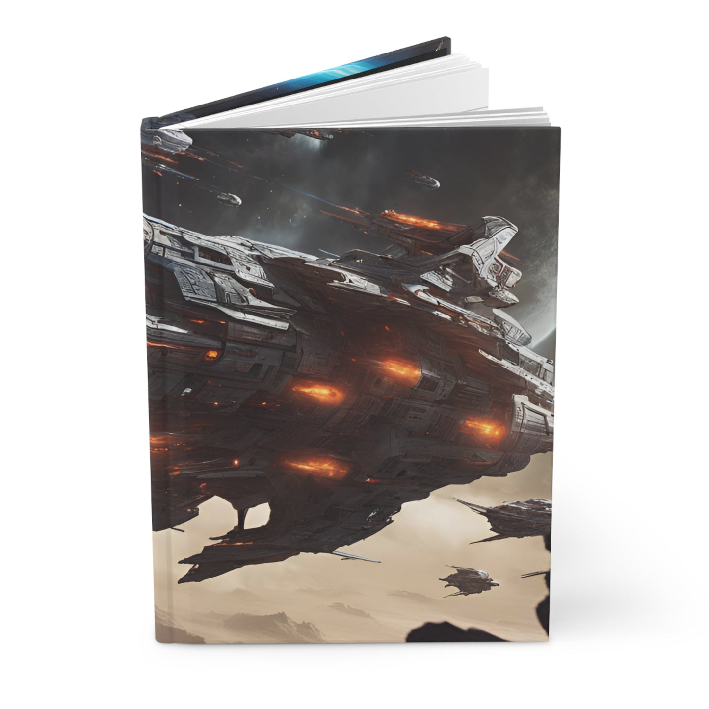 Galactic Starfleet Hardcover Journal | 5x8 150 Pages | Hippsey Creations