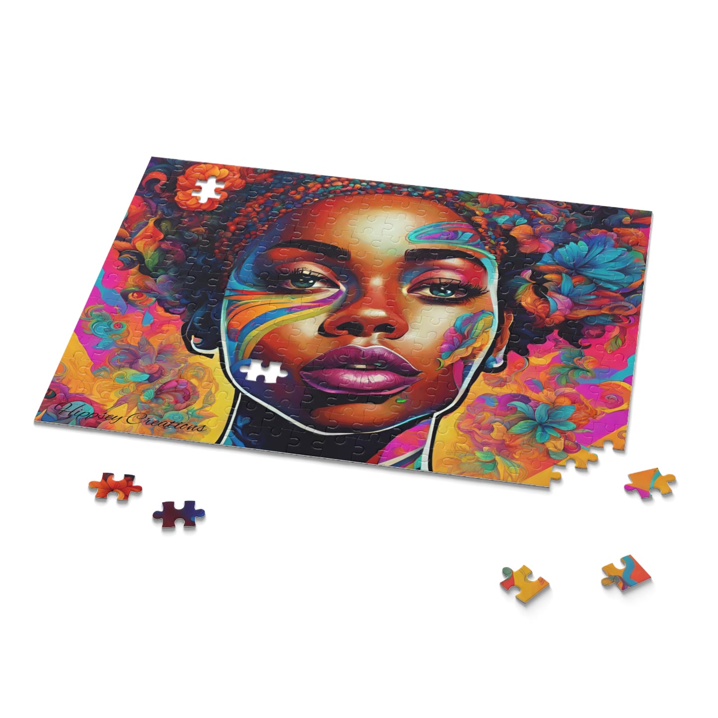 Euphoric Hues Puzzle (120, 252, 500-Piece) - Hippsey Creations