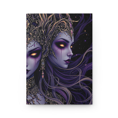 Midnight Goddess Hardcover Journal | 5x8 150 Pages | Hippsey Creations