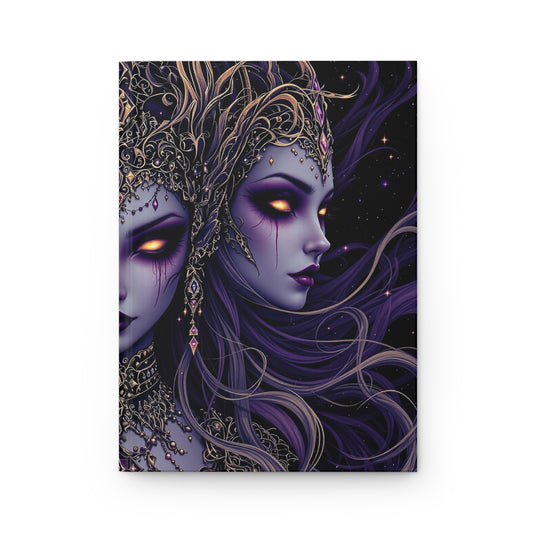 Midnight Goddess Hardcover Journal | 5x8 150 Pages | Hippsey Creations