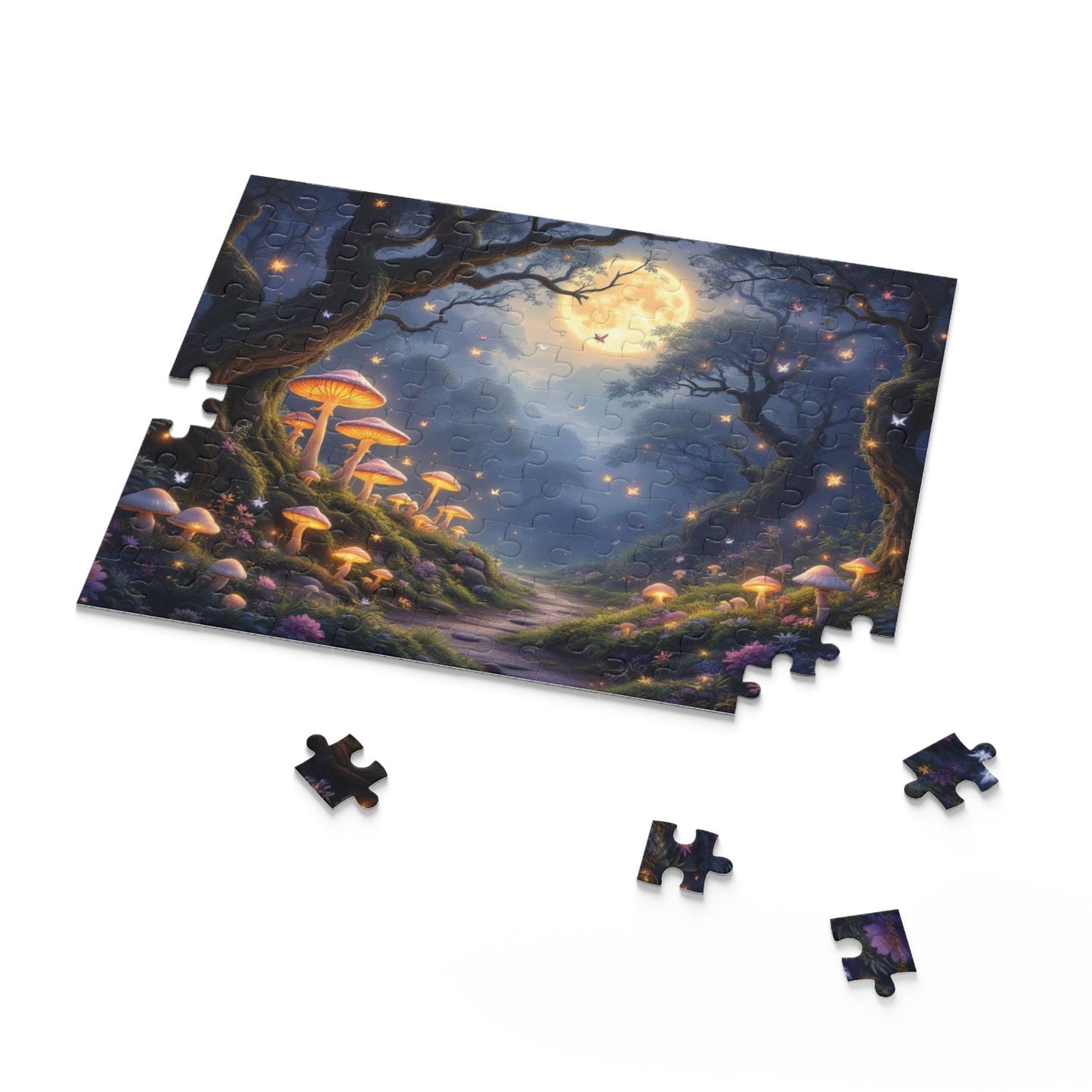 Enchanted Mushroom Puzzle | 120-500 Pieces | Hippsey Creations