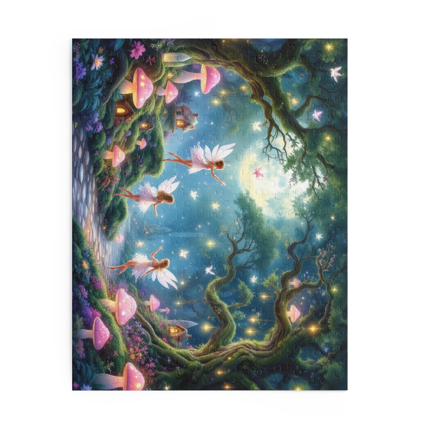 Fairy Garden Puzzle | 120-500 Pieces | Hippsey Creations