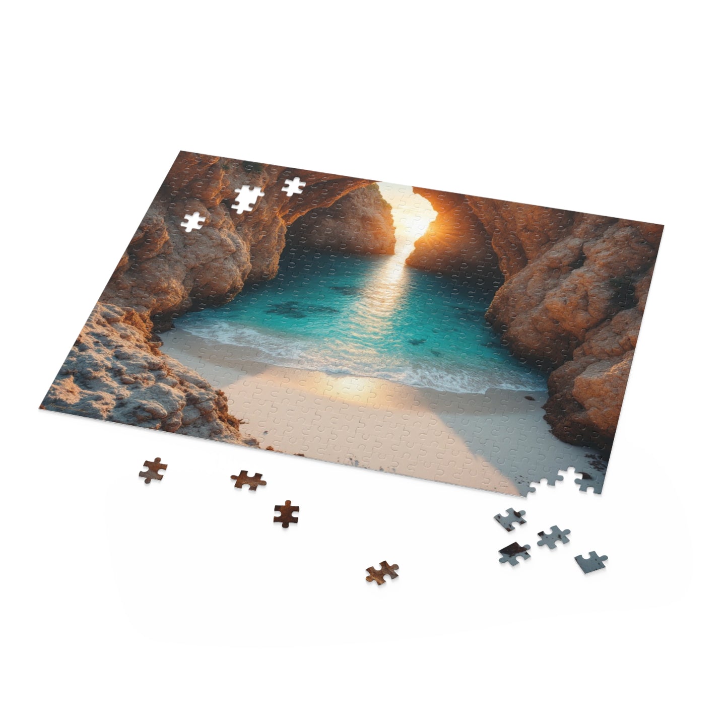 Coastal Sunset Puzzle | 120-500 Pieces | Hippsey Creations