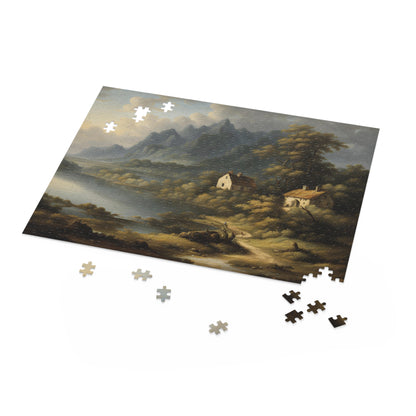 Coastal Cottage Puzzle | 120-500 Pieces | Hippsey Creations