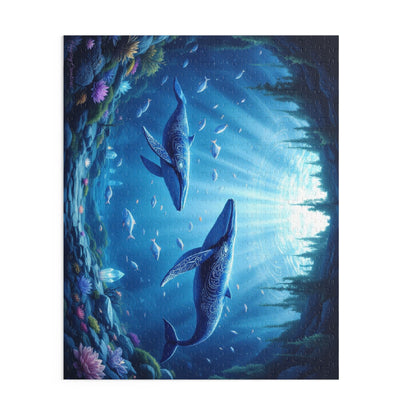Wise Whales Puzzle | 120-500 Pieces | Hippsey Creations