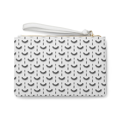 Pink Glam Studio All You Need is Lashes Clutch Bag | Vegan Leather | Hippsey Creationsather Clutch Bag