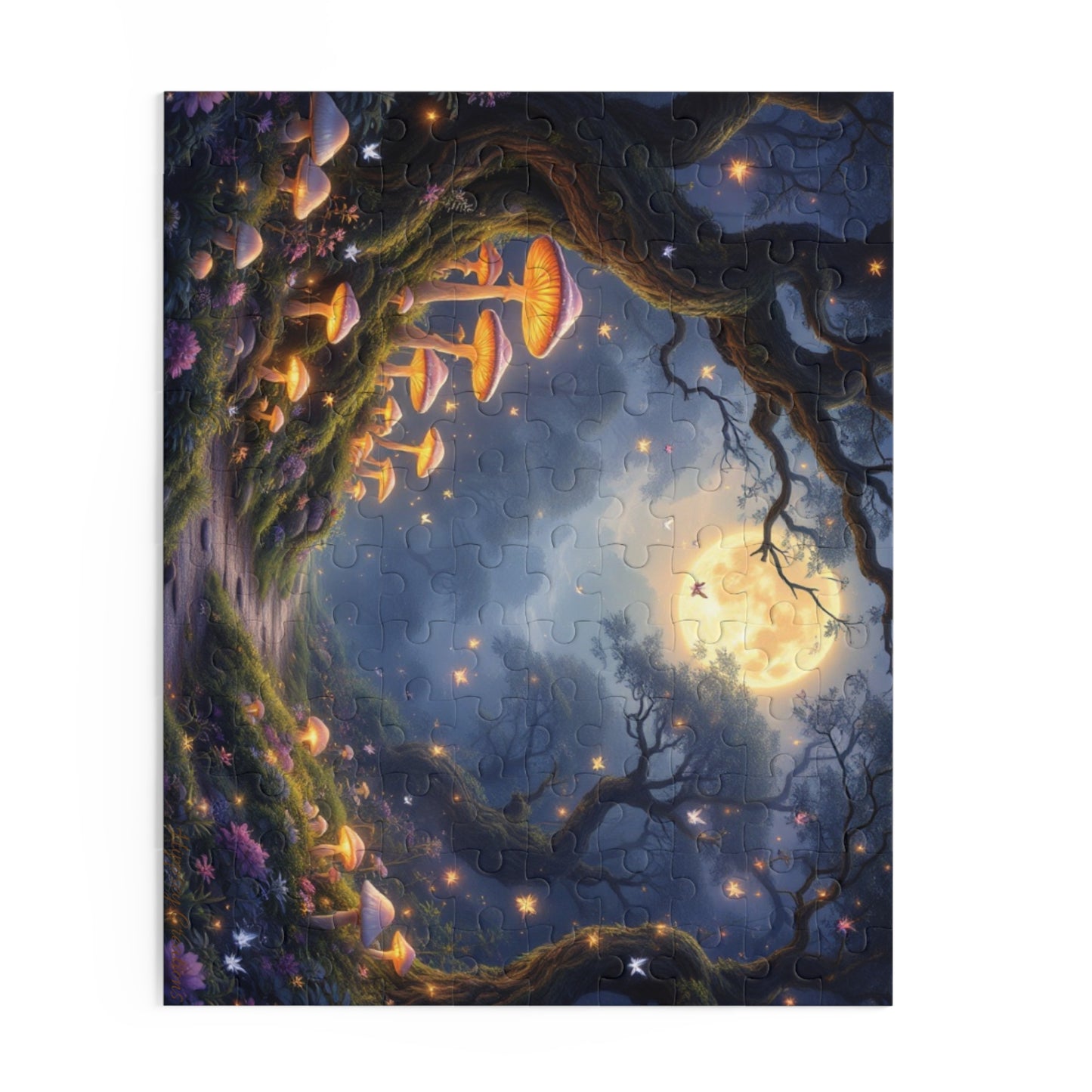 Enchanted Mushroom Puzzle | 120-500 Pieces | Hippsey Creations