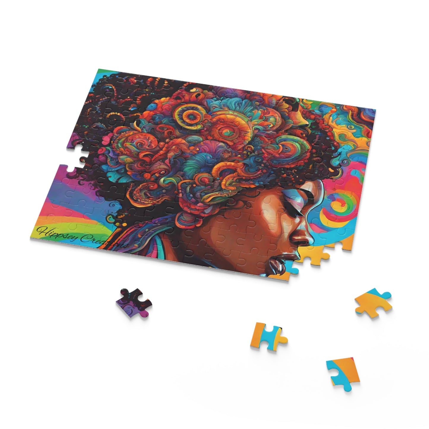 ColorBurst Chronicles Puzzle (120, 252, 500-Piece) - Hippsey Creations