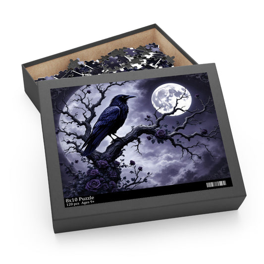 Midnight Sentinel Puzzle | 120-500 Pieces | Hippsey Creations