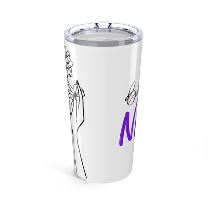 Plum Professional But First Nails Tumbler | 20oz Stainless Steel | Hippsey Creations