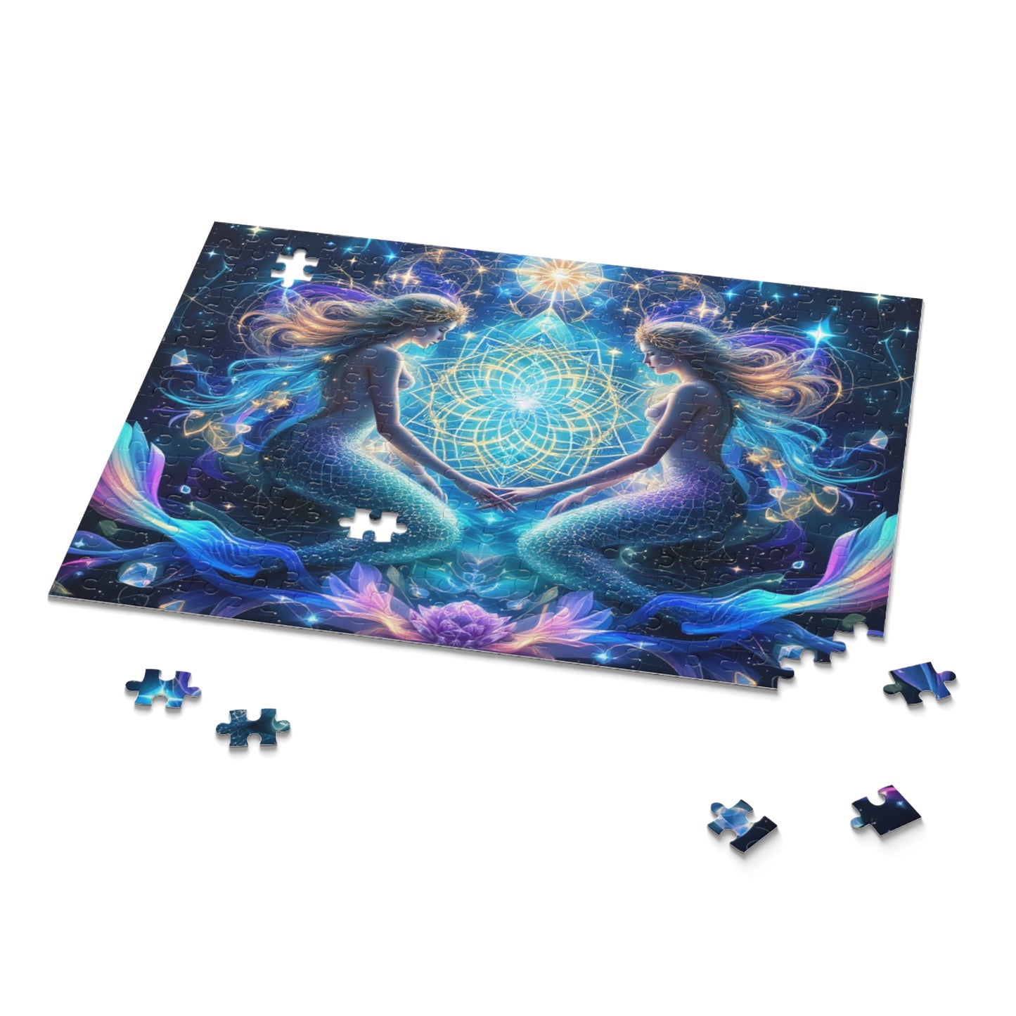Mermaid Magic Puzzle | 120-500 Pieces | Hippsey Creations