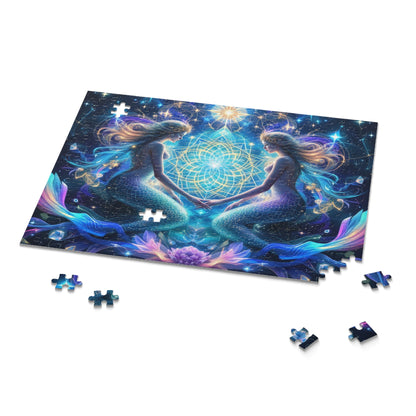 Mermaid Magic Puzzle | 120-500 Pieces | Hippsey Creations