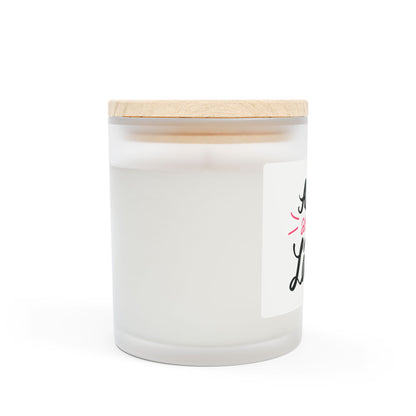 Pink Glam Studio Soy Candle | 11oz Frosted Glass | Hippsey Creations